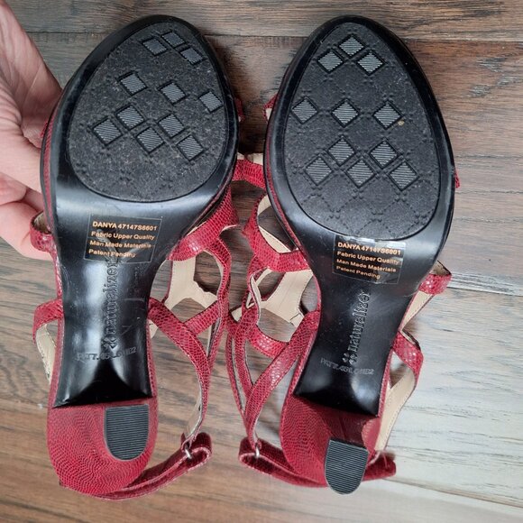Naturalizer Red Danya High Heel Sandals - Picture 3 of 8